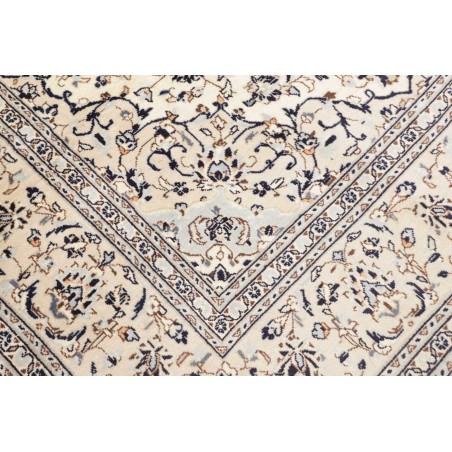 Tappeto Kashan Persia bianco grigio 200x320