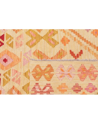 Tappeto Kilim Afghanistan marrone 121x178