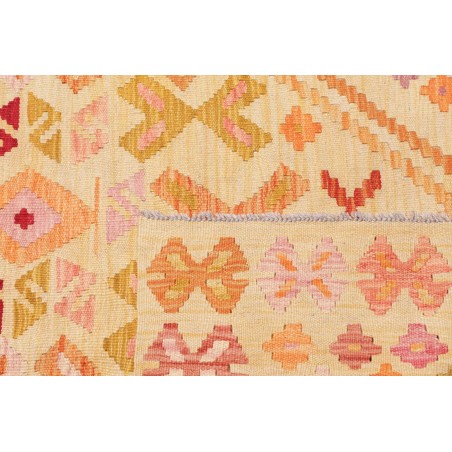Tappeto Kilim Afghanistan marrone 121x178