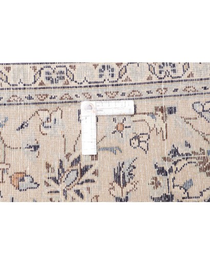 Tappeto Kashan Persia bianco grigio 200x320