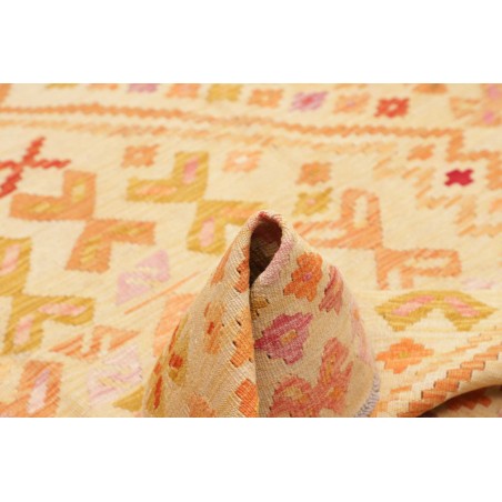 Tappeto Kilim Afghanistan marrone 121x178