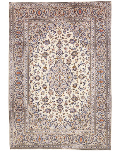 Tappeto Kashan Persia beige marrone 204x298