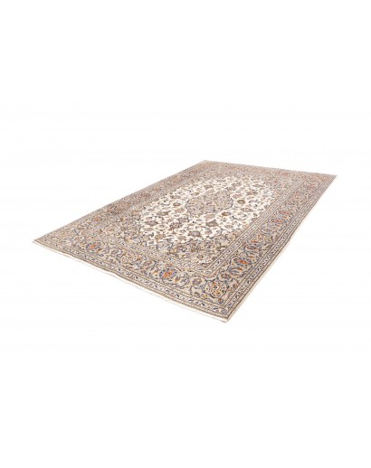 Tappeto Kashan Persia beige marrone 204x298
