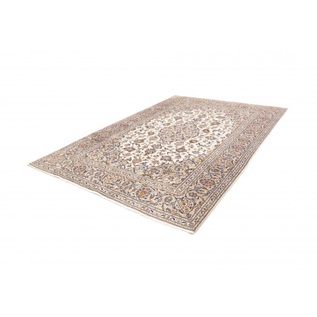Tappeto Kashan Persia beige marrone 204x298
