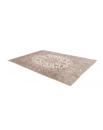 Tappeto Kashan Persia beige marrone 204x298