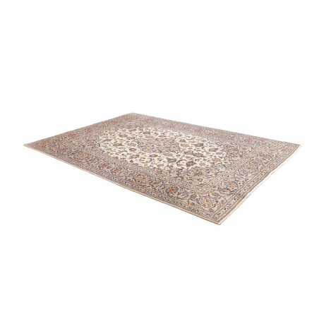 Tappeto Kashan Persia beige marrone 204x298