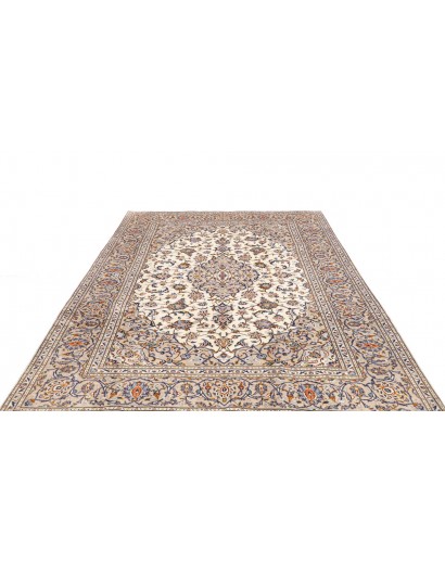 Tappeto Kashan Persia beige marrone 204x298