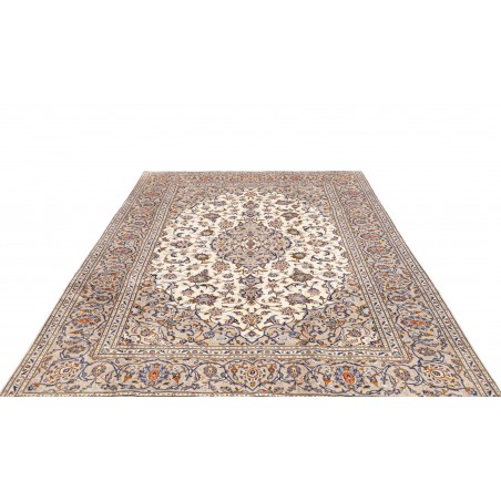 Tappeto Kashan Persia beige marrone 204x298