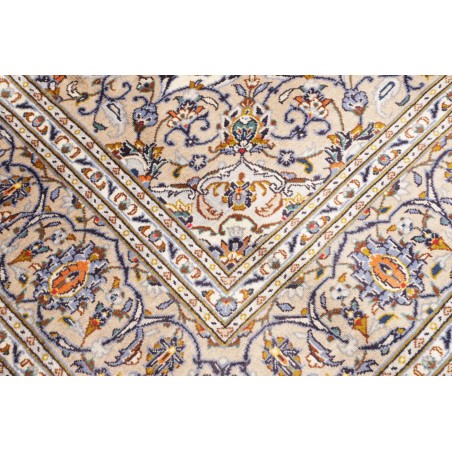 Tappeto Kashan Persia beige marrone 204x298