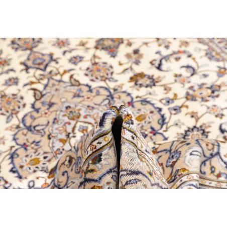 Tappeto Kashan Persia beige marrone 204x298