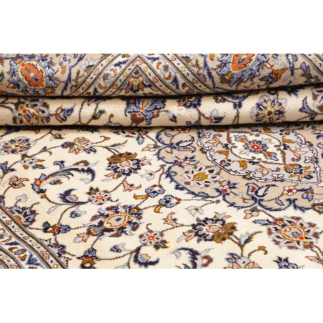 Tappeto Kashan Persia beige marrone 204x298