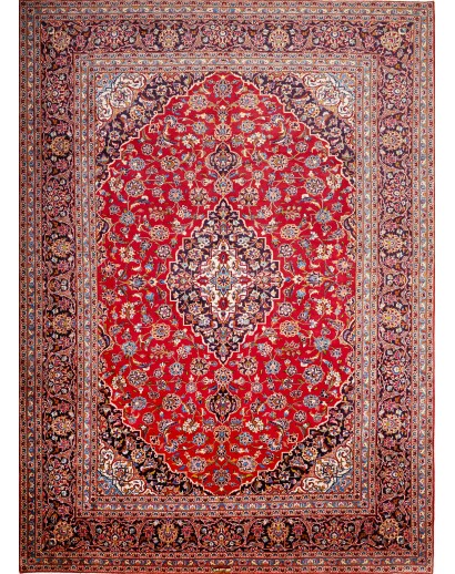 Tappeto Ardakan Persia marrone giallo 267x377