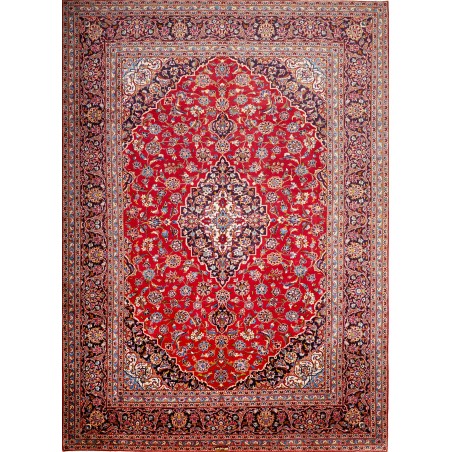 Tappeto Ardakan Persia marrone giallo 267x377