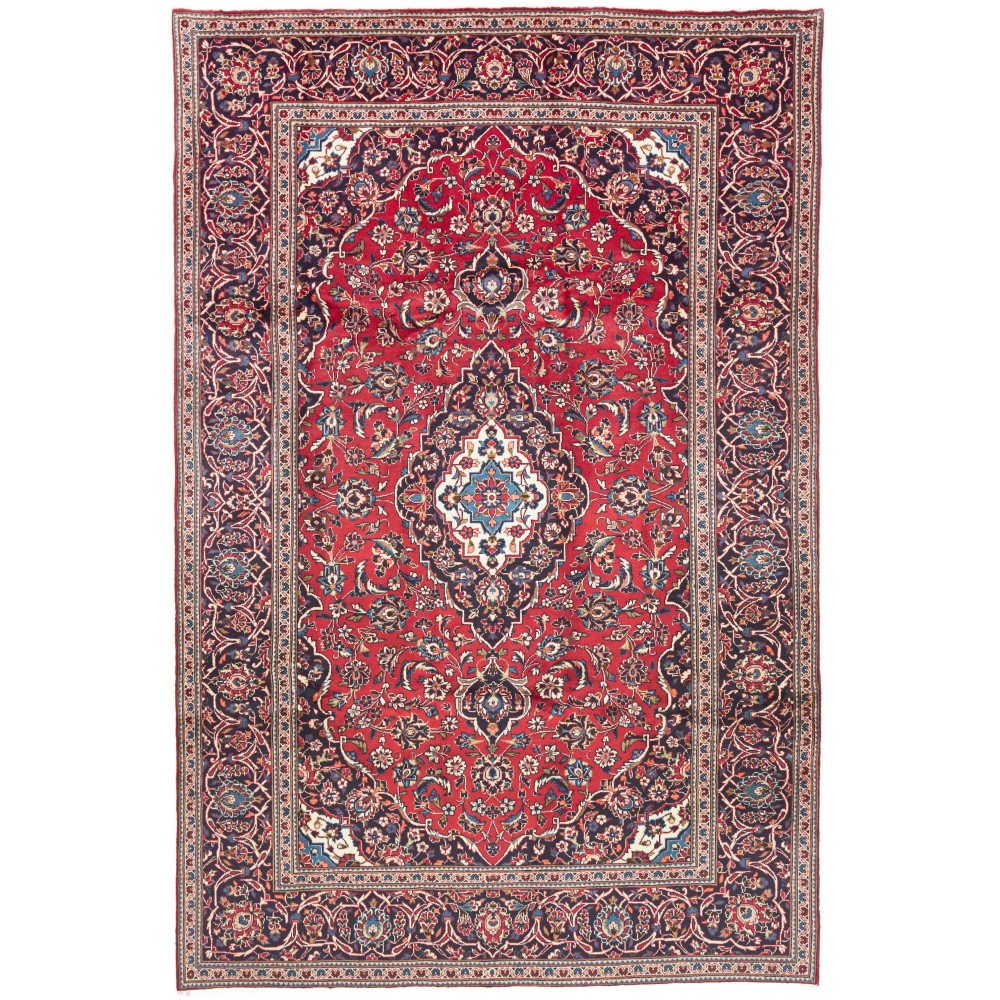 Tappeto Ardakan Persia azzurro beige 200x308