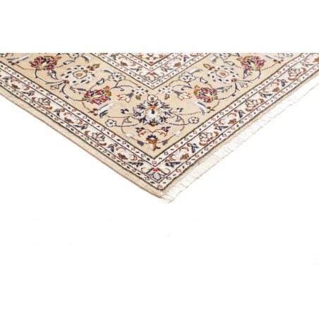 Tappeto Kashan Persia bianco grigio 200x300