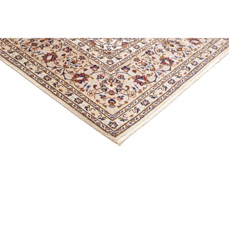 Tappeto Kashan Persia bianco grigio 200x305
