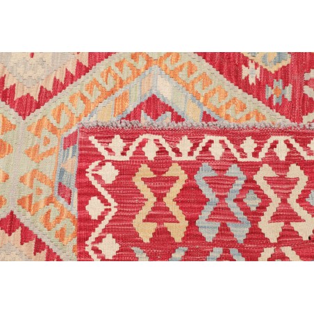 Tappeto Kilim Afghanistan marrone beige 129x179