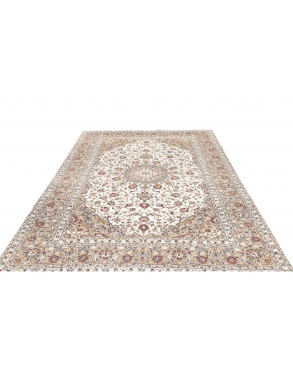 Tappeto Kashan Persia bianco 197x303
