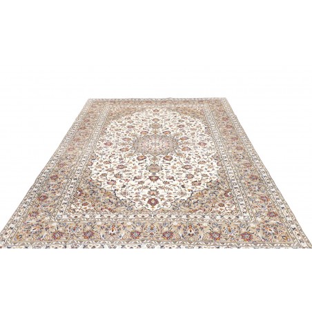 Tappeto Kashan Persia bianco 197x303