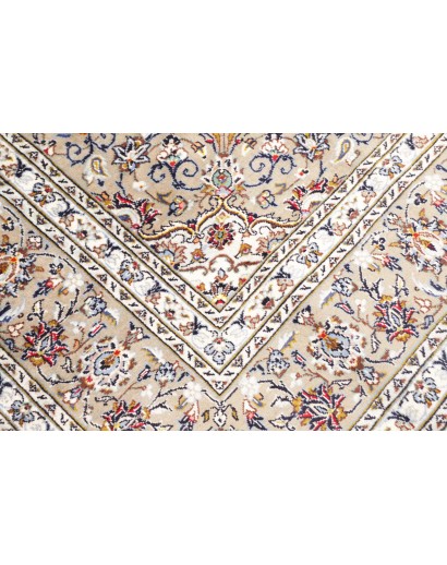 Tappeto Kashan Persia bianco 197x303