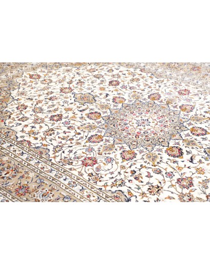 Tappeto Kashan Persia bianco 197x303