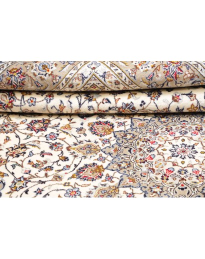 Tappeto Kashan Persia bianco 197x303