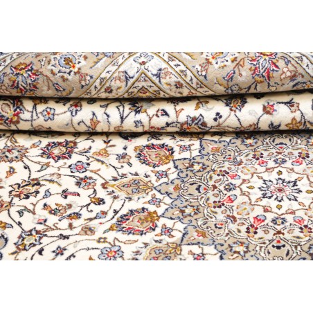 Tappeto Kashan Persia bianco 197x303