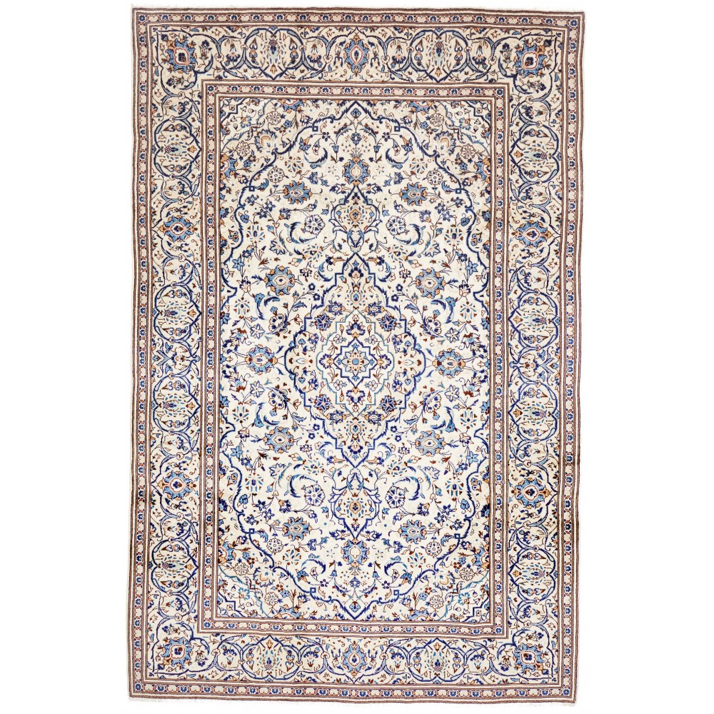 Tappeto Kashan Persia grigio 200x305