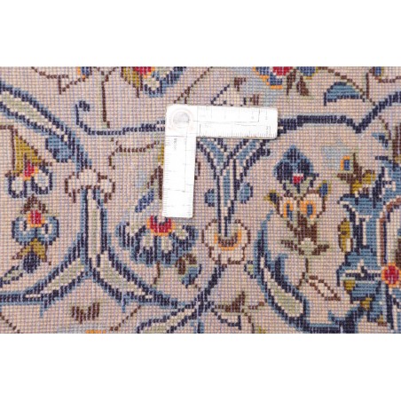 Tappeto Kashan Persia bianco grigio 202x322
