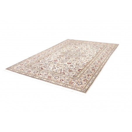 Tappeto Kashan Persia bianco grigio 204x292