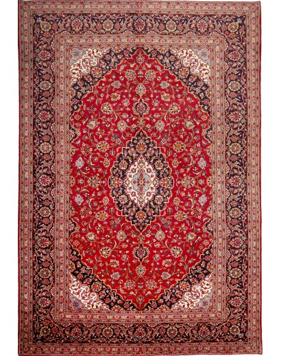 Tappeto Ardakan Persia marrone blu 245x355