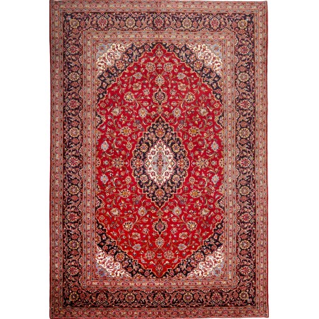 Tappeto Ardakan Persia marrone blu 245x355