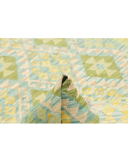 Tappeto Kilim Afghanistan beige marrone 128x188