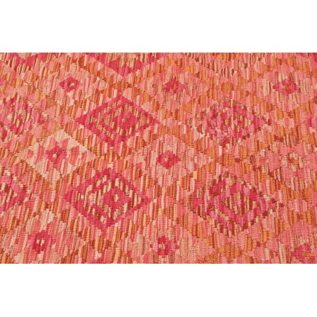 Tappeto Kilim Afghanistan rosso marrone 131x169