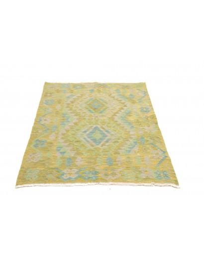 Tappeto Kilim Afghanistan marrone beige 100x145