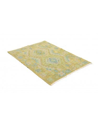 Tappeto Kilim Afghanistan marrone beige 100x145