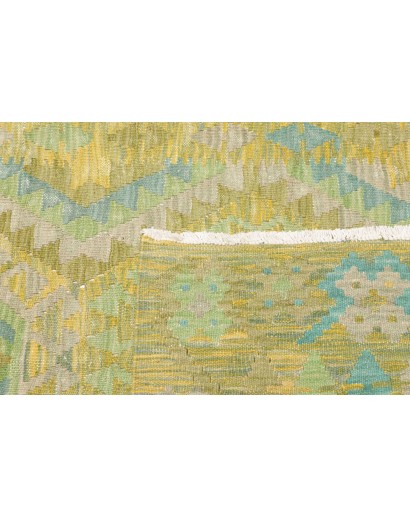 Tappeto Kilim Afghanistan marrone beige 100x145