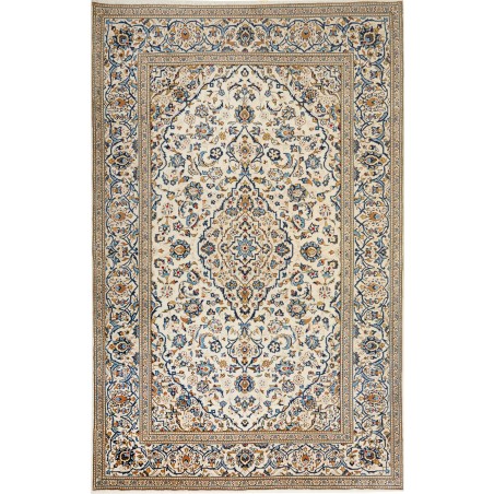 Tappeto Kashan Persia beige marrone 196x308