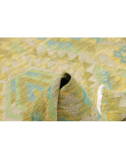 Tappeto Kilim Afghanistan marrone beige 100x145