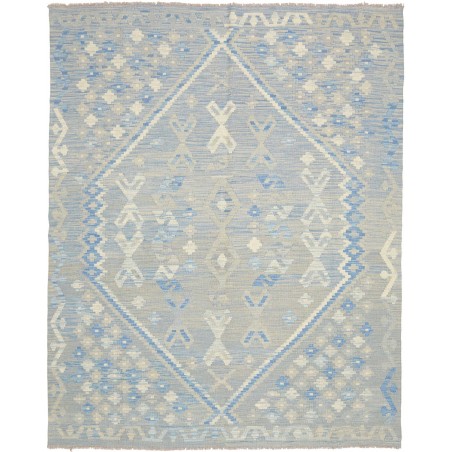 Tappeto Kilim Afghanistan beige bianco 162x202
