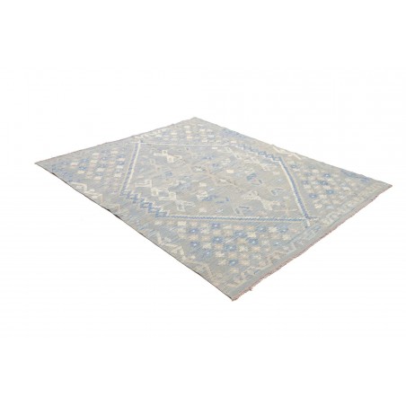 Tappeto Kilim Afghanistan beige bianco 162x202