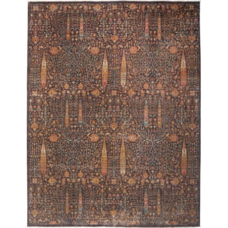 Tappeto Shahi Fine Pakistan azzurro marrone 279x366