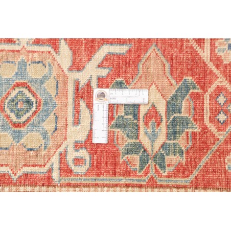 Tappeto Kazak Fine Pakistan marrone giallo 200x314