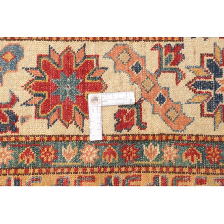 Tappeto Kazak Fine Pakistan marrone bianco 214x311