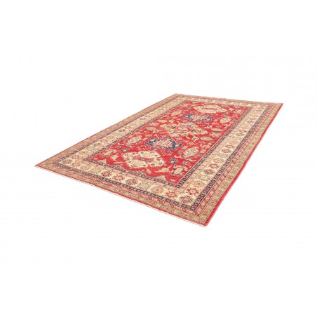 Tappeto Kazak Fine Pakistan marrone grigio 202x290