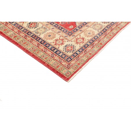 Tappeto Kazak Fine Pakistan marrone grigio 202x290