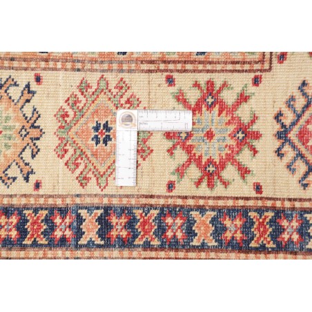 Tappeto Kazak Fine Pakistan marrone grigio 202x290