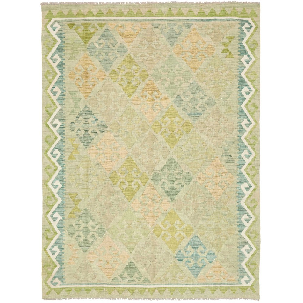 Tappeto Kilim Afghanistan marrone 154x211