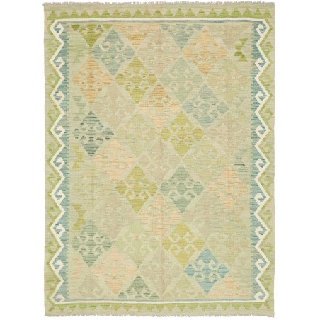 Tappeto Kilim Afghanistan marrone 154x211