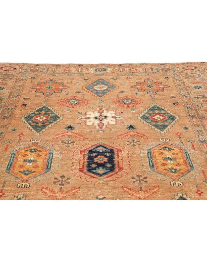 Tappeto Kazak Fine Pakistan marrone 201x302